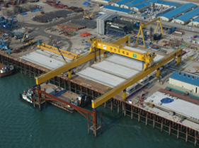 O. H & Gantry Crane